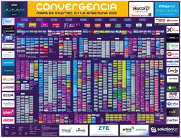 Mapa de Internet en la Argentina 2026 - Crédito: © 2026 Convergencia